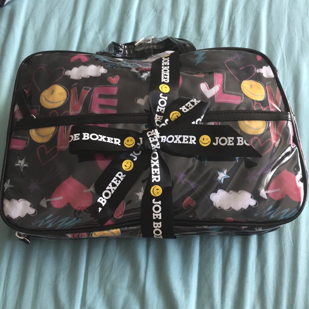 NWT Joe Boxer cosmetic bag